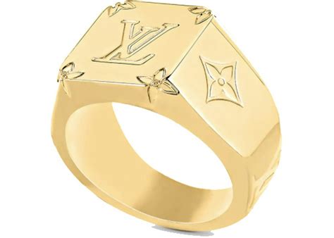 louis vuitton v ring|louis vuitton monogram ring.